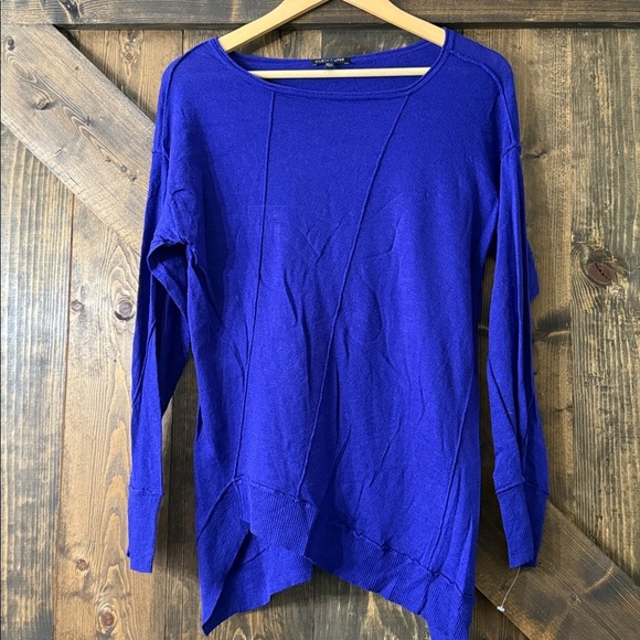 EILEEN FISHER Merino Wool Asymmetrical Sweater - Picture 2 of 7